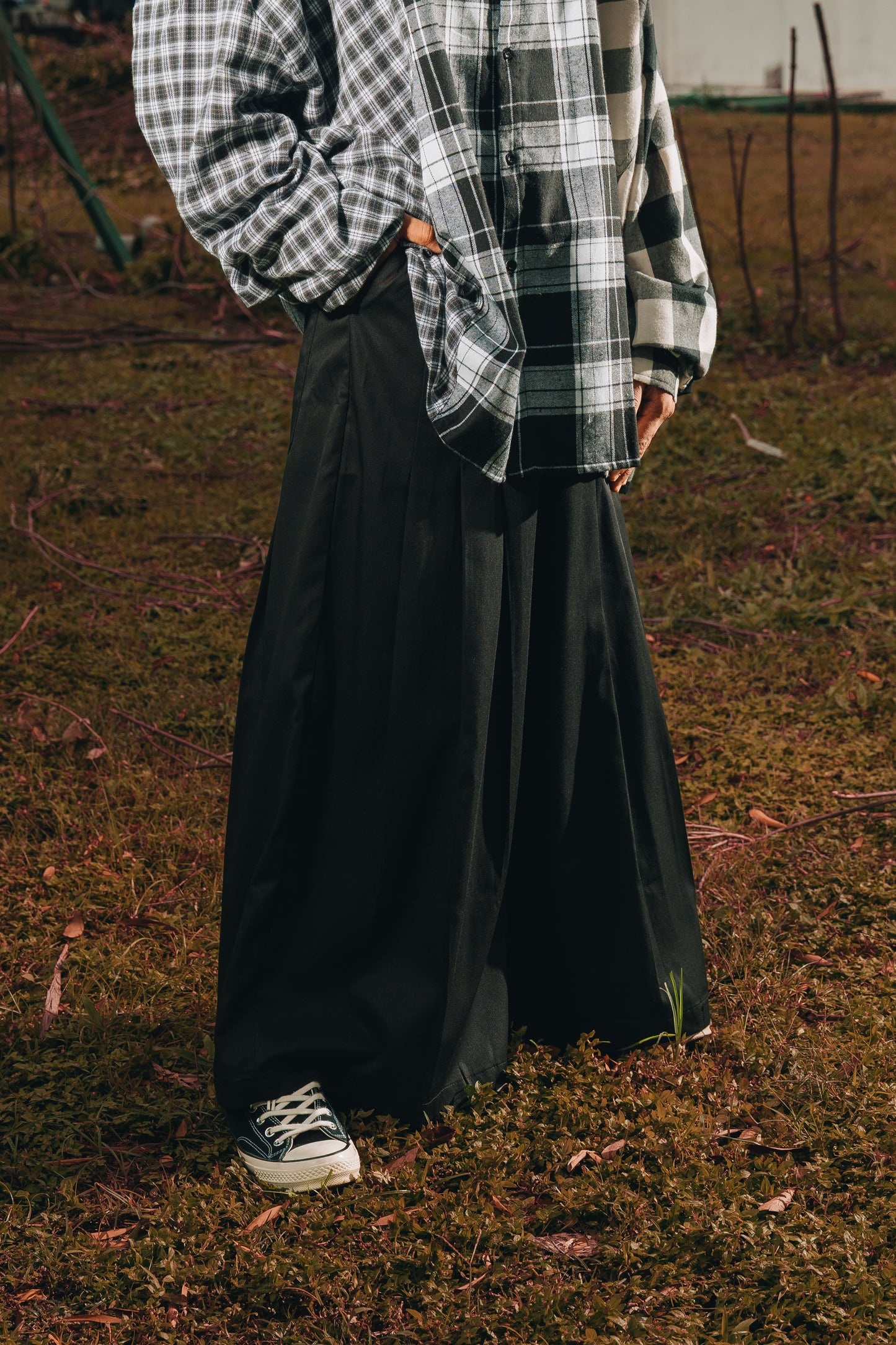 Nu Wide Black Pants