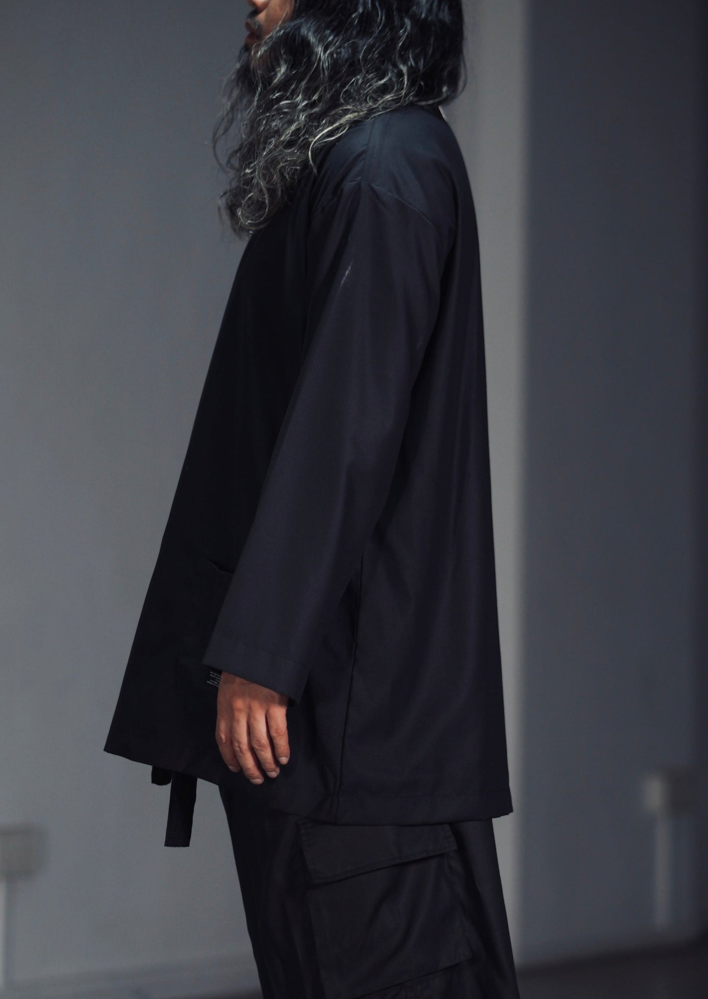 Hitam Kurta - TOP ONLY