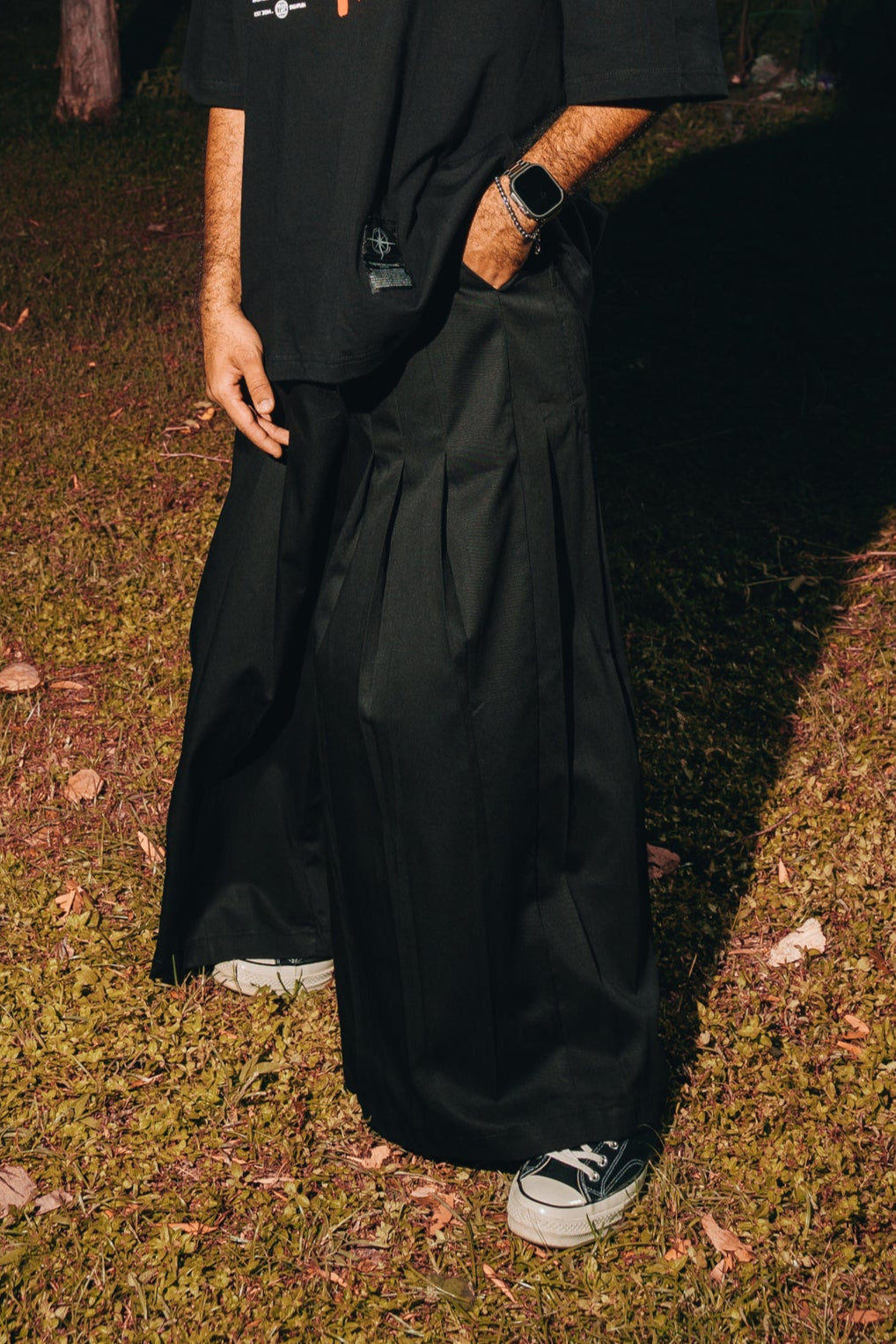 Nu Wide Black Pants