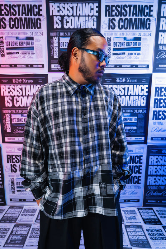 Oversized Checked Shirt