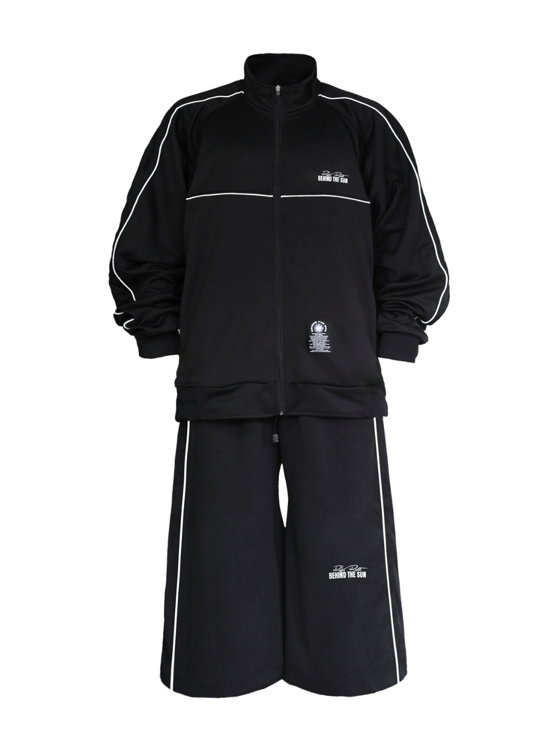 Oversized Tracksuit - Set [Black]