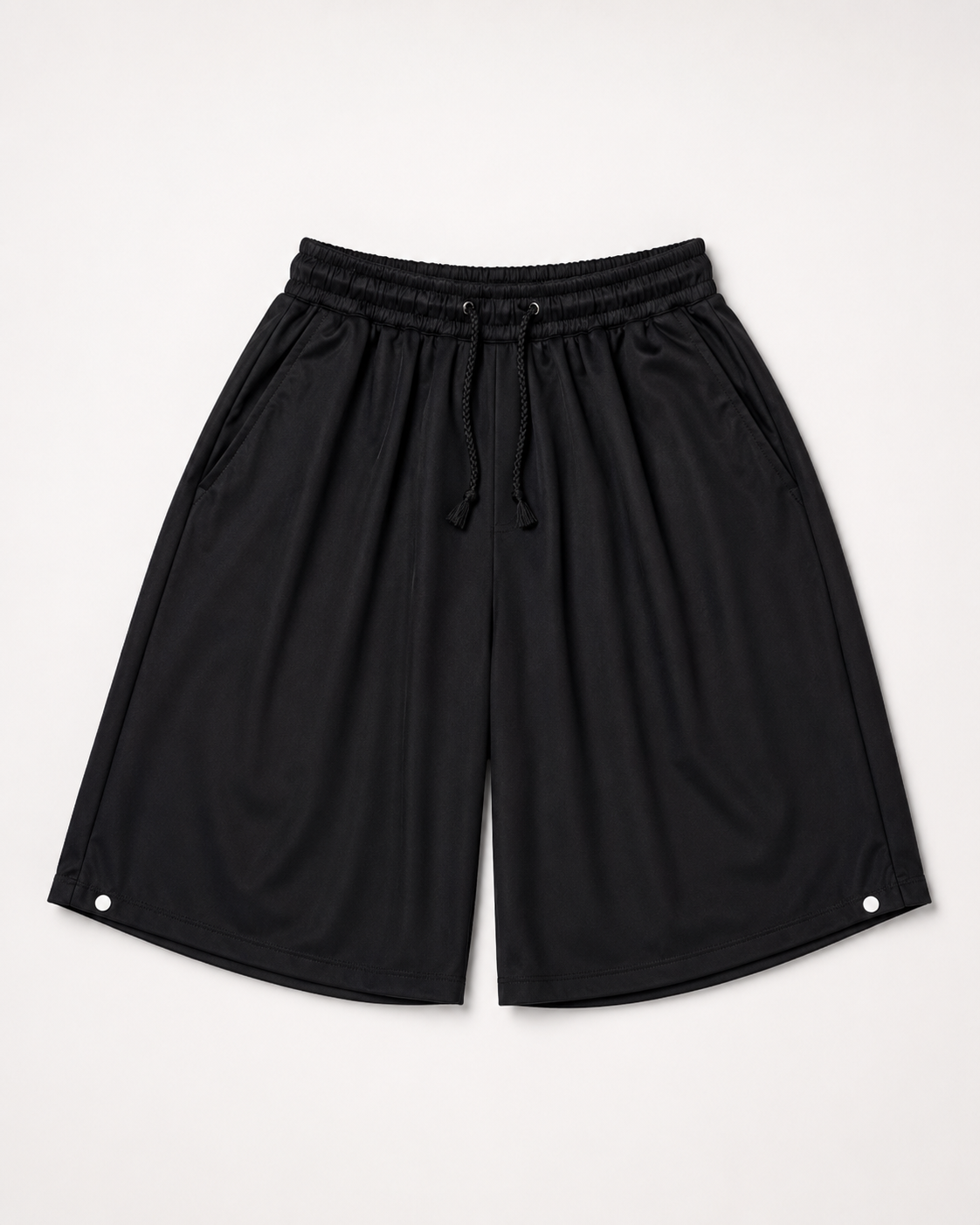 3/4 Barrel Pants (Black)