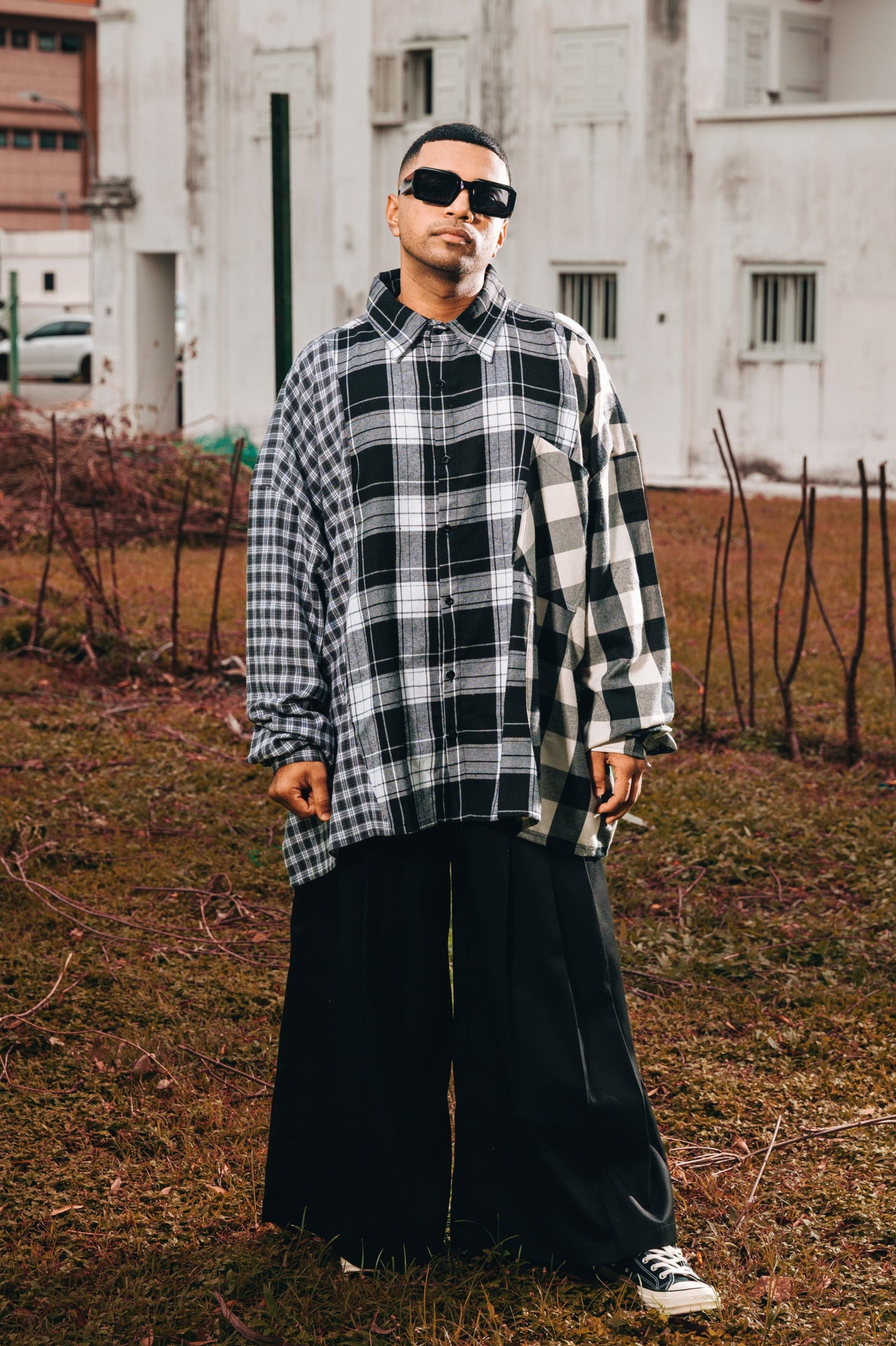 Oversized Flannel Shirt