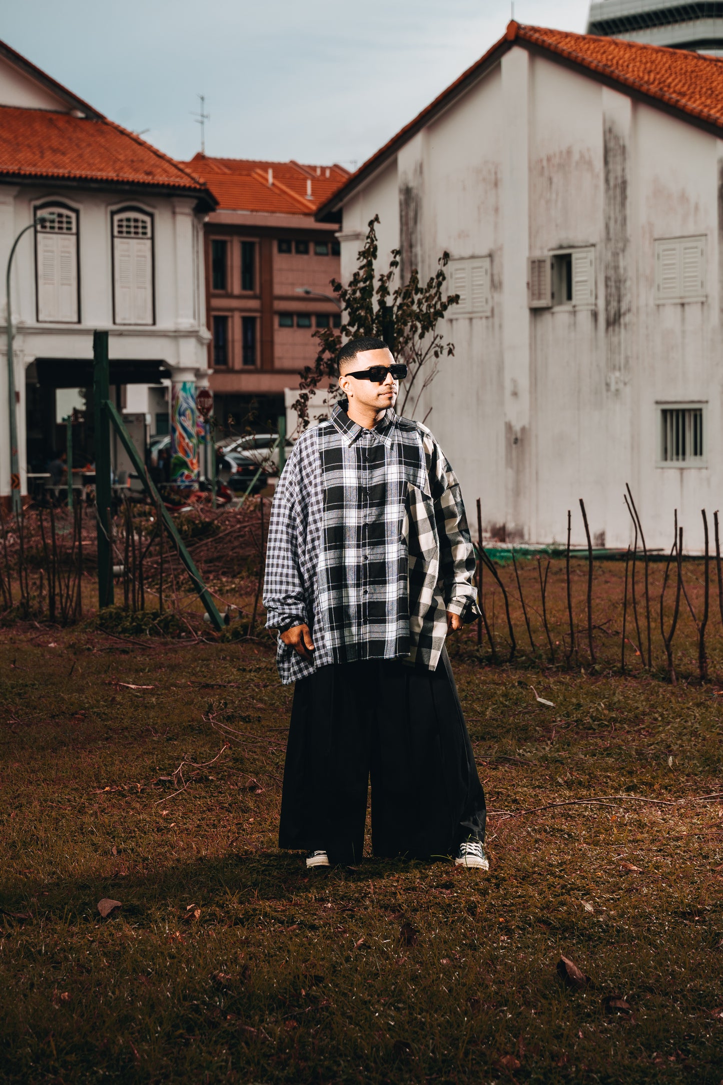 Oversized Flannel Shirt