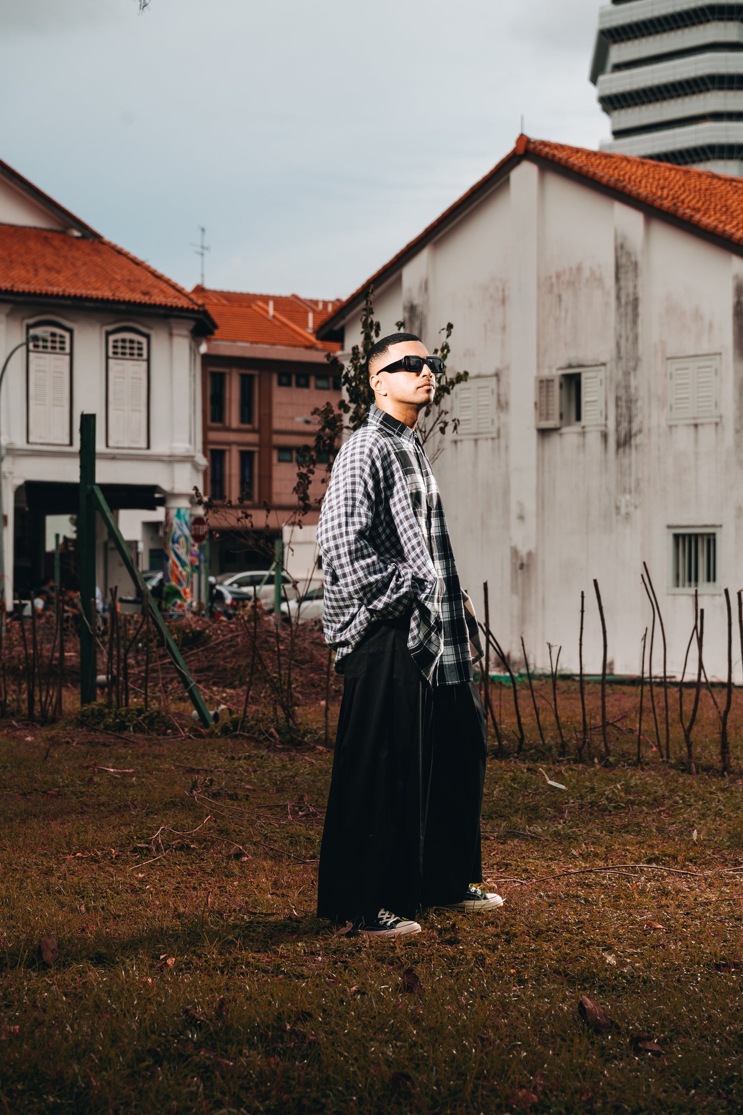 Oversized Flannel Shirt