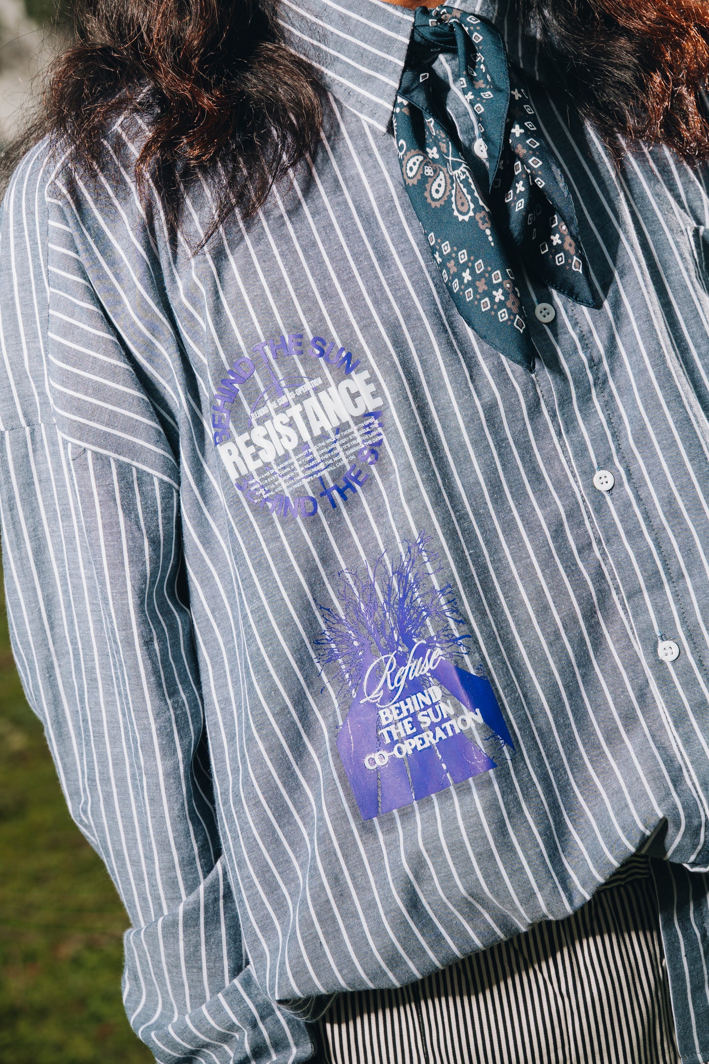 Grey Stripes Shirt