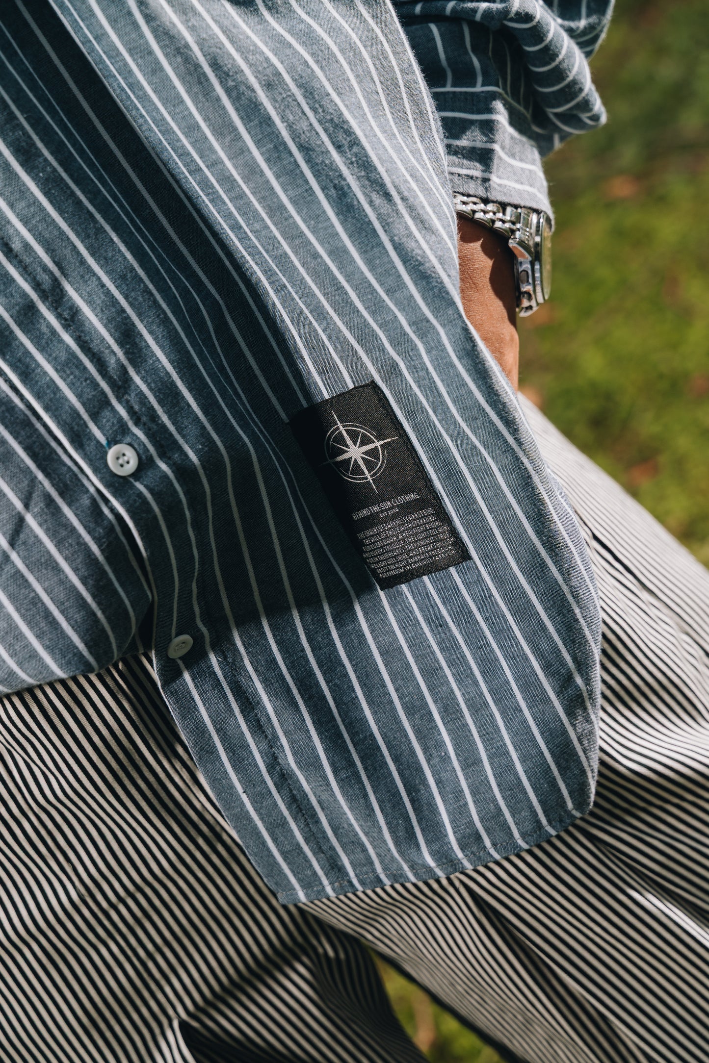 Grey Stripes Shirt