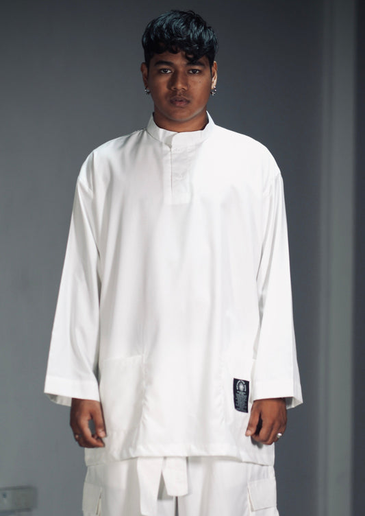 Putih Kurta - TOP ONLY