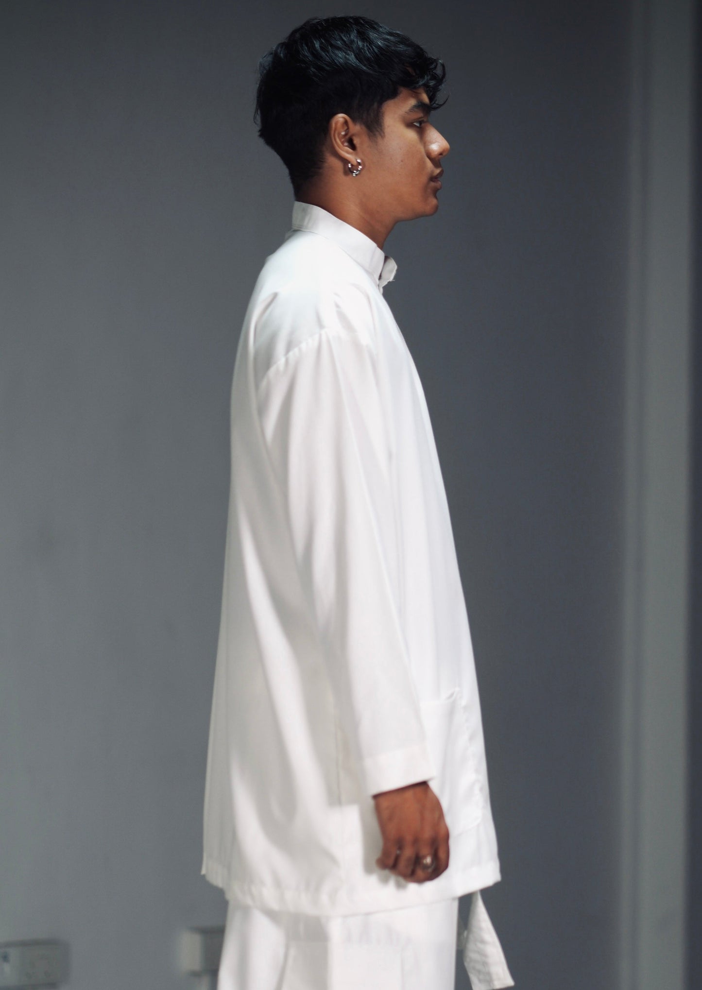 Putih Kurta - TOP ONLY