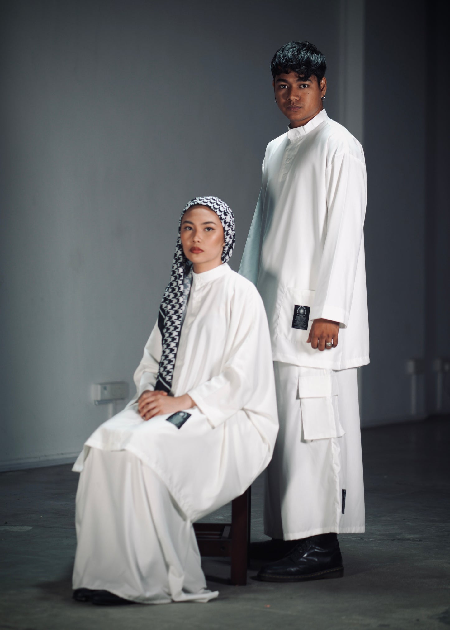 Putih - Kurta Set