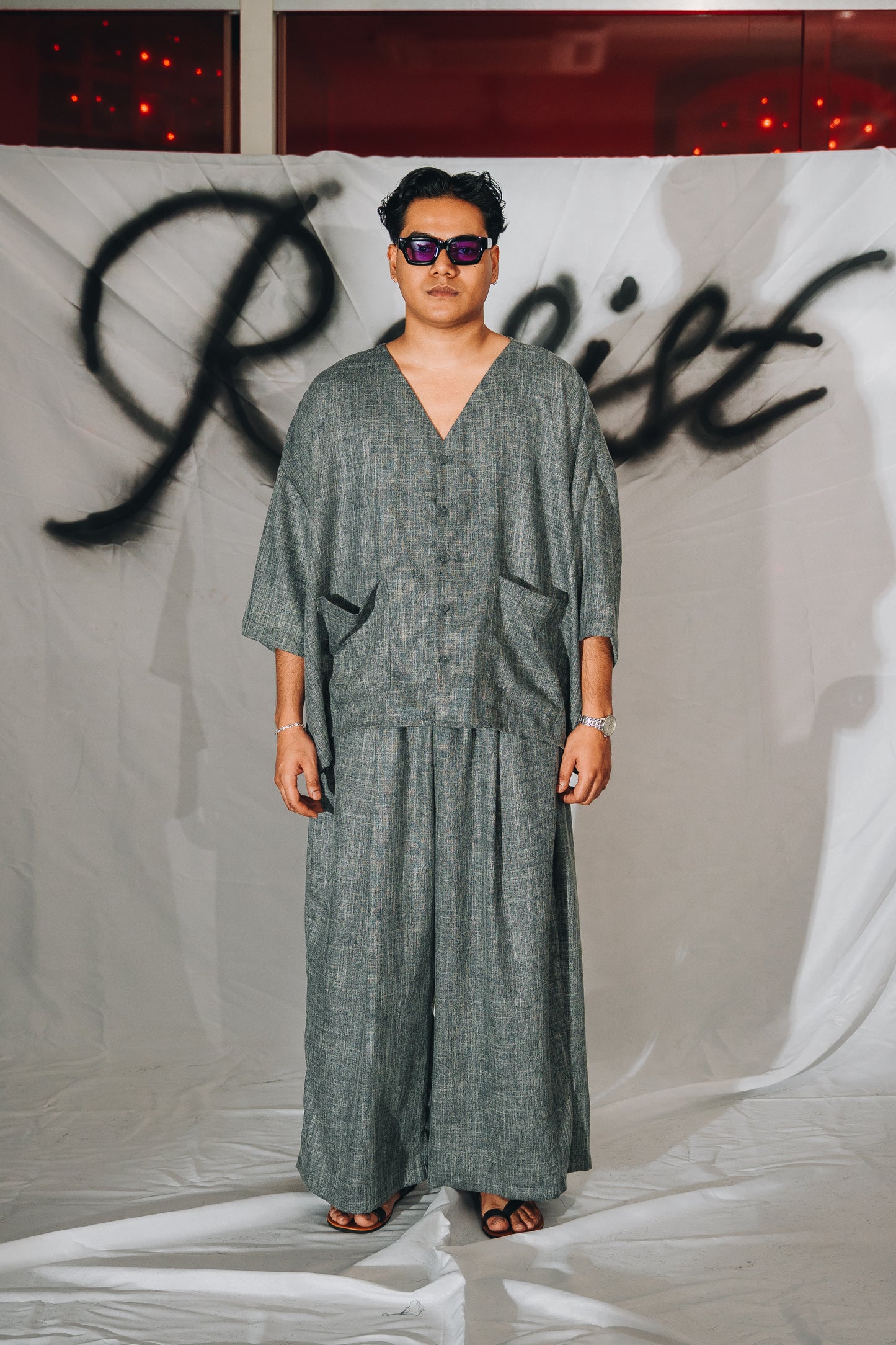 Grey Linen Relax (SET)