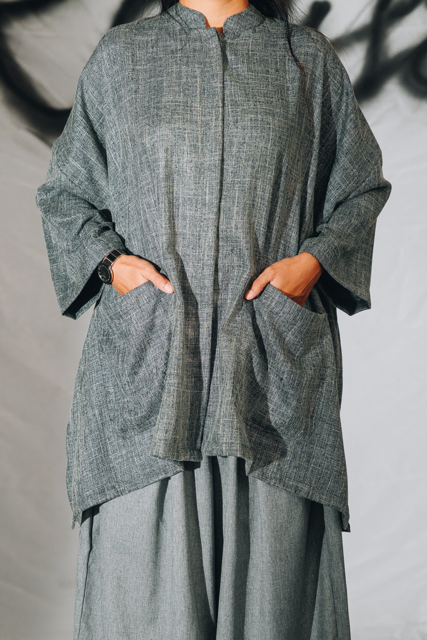 Grey Mandarin TOP