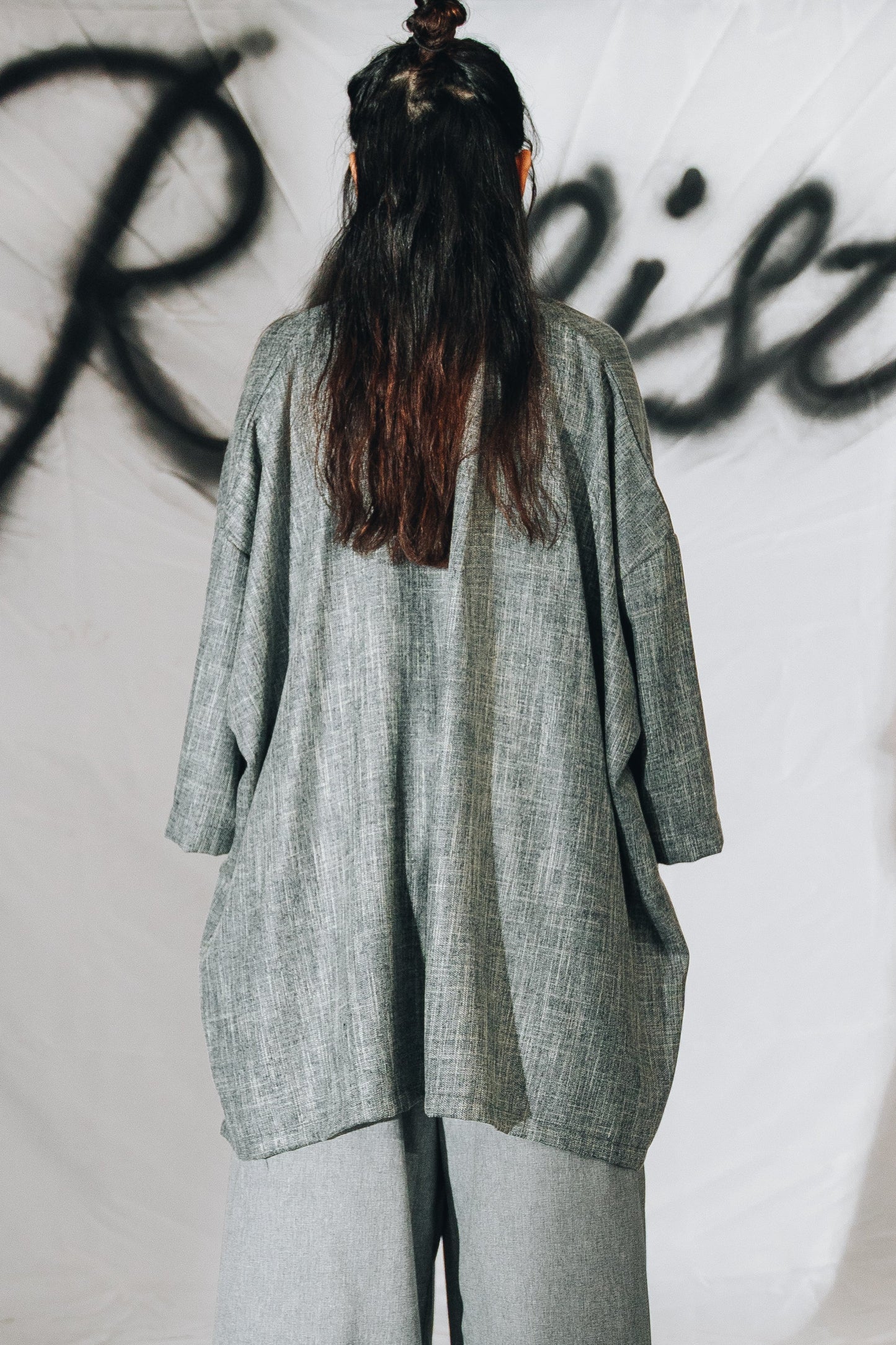 Grey Mandarin TOP
